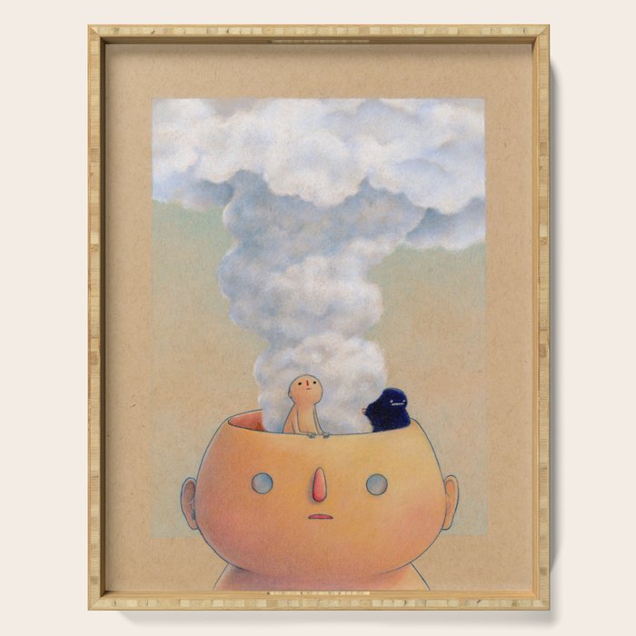 Cloud Head Serving Tray Gallery Image 1