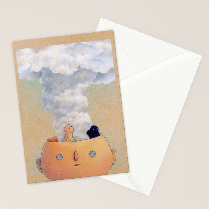 Cloud Head Stationery Card Gallery Image 2