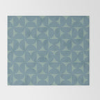Bauhaus Mid Century Modern Geometric Pattern II Throw Blanket Gallery Image 2
