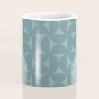 Bauhaus Mid Century Modern Geometric Pattern II Coffee Mug Gallery Image 4