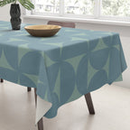 Bauhaus Mid Century Modern Geometric Pattern II Tablecloth Gallery Image 3