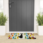 Mid-Century Modern Art Cat 2 Welcome Mat Gallery Image 3