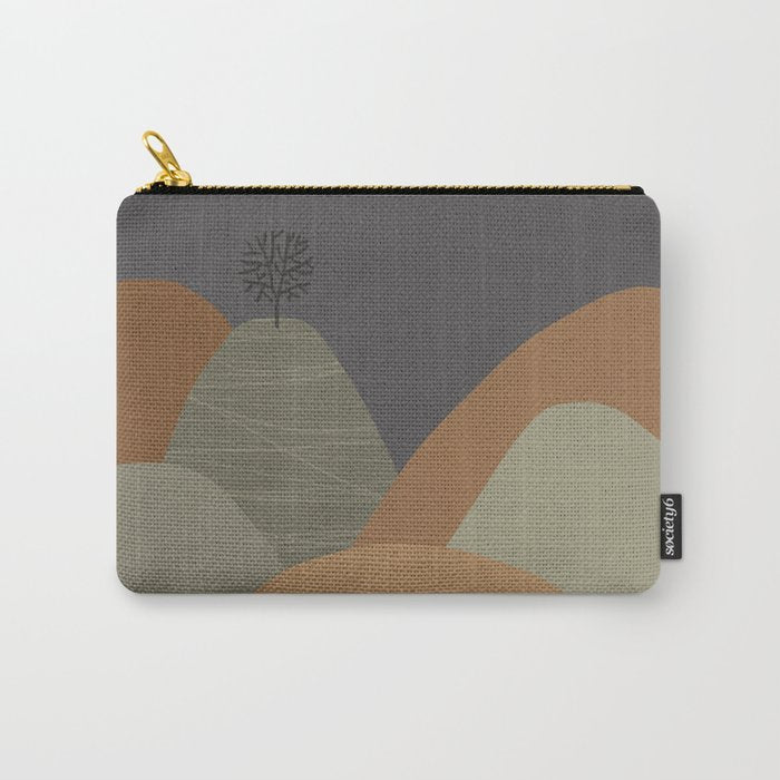 Mountains #3 Carry All Pouch Gallery Image 1