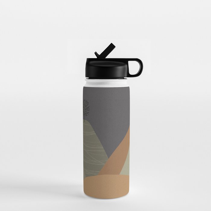 Mountains #3 Water Bottle Gallery Image 1