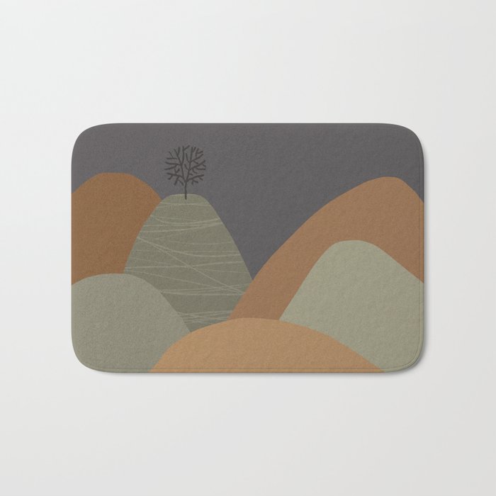 Mountains #3 Bath Mat Gallery Image 1
