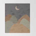 Mountains #3 Throw Blanket Gallery Image 2