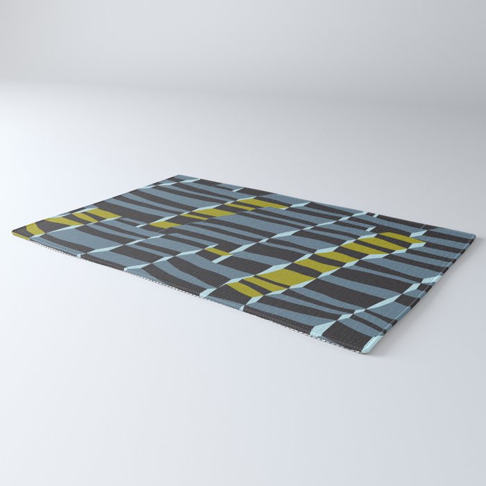 City life always up moonless night Rug Gallery Image 3