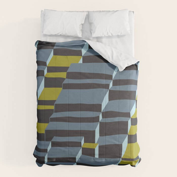 City life always up moonless night Comforter Gallery Image 1