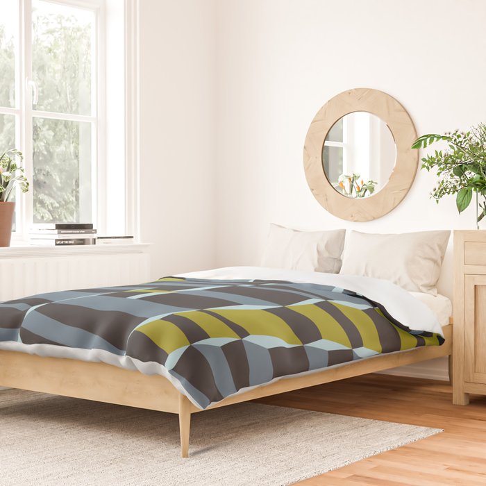 City life always up moonless night Duvet Cover Gallery Image 2