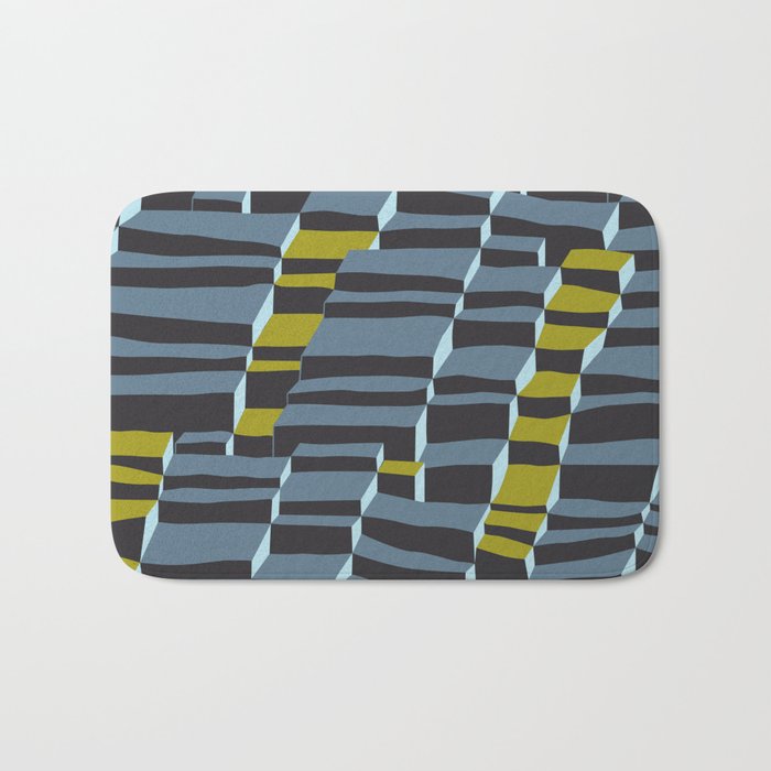 City life always up moonless night Bath Mat Gallery Image 1