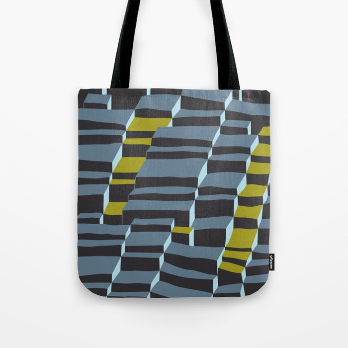 City life always up moonless night Tote Bag Gallery Image 1