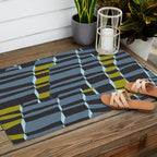 City life always up moonless night Outdoor Rug Gallery Image 2