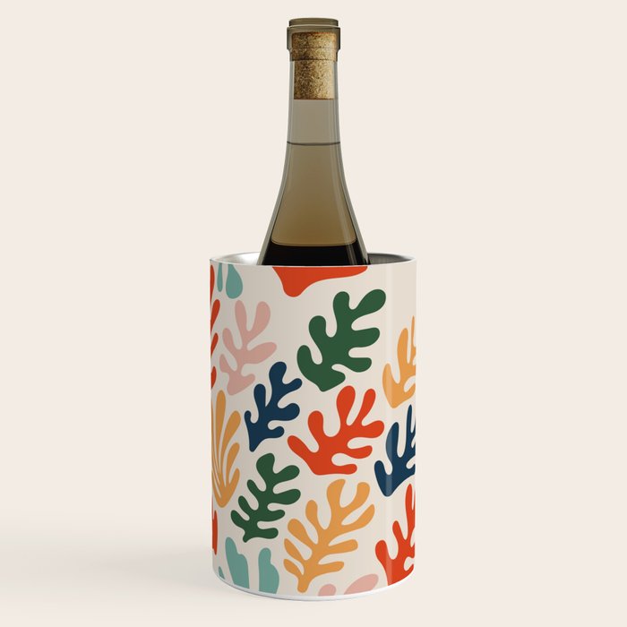 Matisse Colorful Cut Outs Mid Century Modern Art Wine Chiller Gallery Image 3