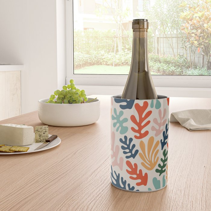 Matisse Colorful Cut Outs Mid Century Modern Art Wine Chiller Gallery Image 4