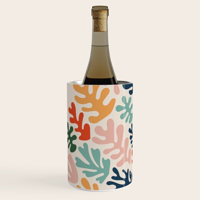 Matisse Colorful Cut Outs Mid Century Modern Art Wine Chiller Gallery Image 2