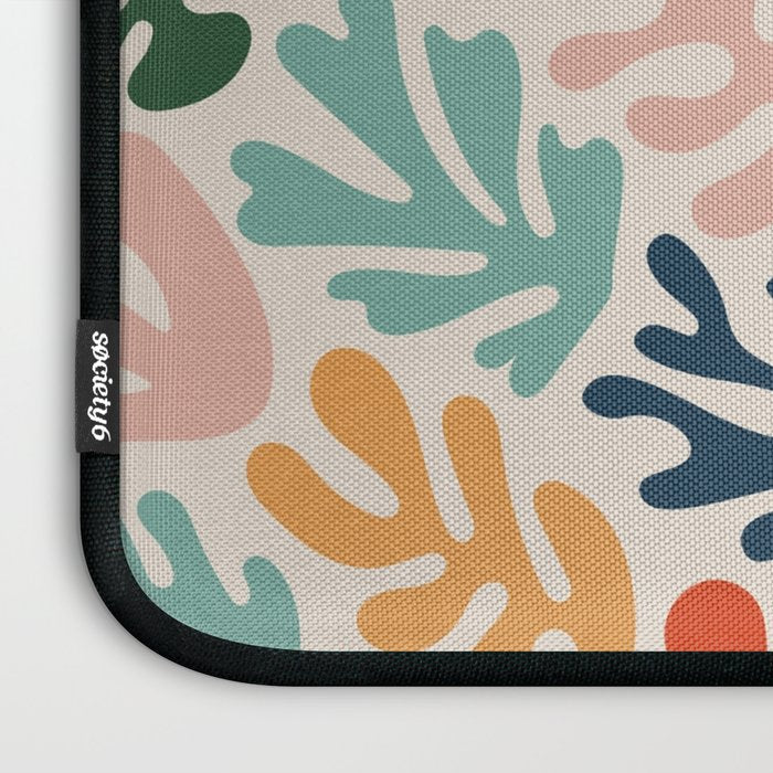 Matisse Colorful Cut Outs Mid Century Modern Art Laptop Sleeve Gallery Image 3