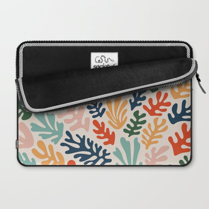 Matisse Colorful Cut Outs Mid Century Modern Art Laptop Sleeve Gallery Image 2
