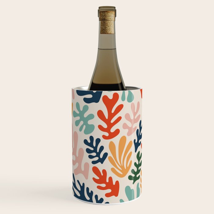 Matisse Colorful Cut Outs Mid Century Modern Art Wine Chiller Gallery Image 1
