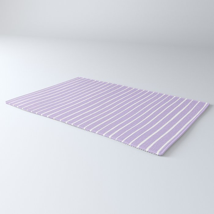 Stripes Lavender Rug Gallery Image 3