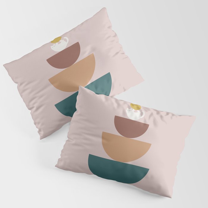 Cat Landscape 196C Pillow Sham Gallery Image 3