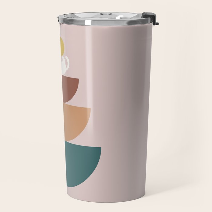 Cat Landscape 196C Travel Mug Gallery Image 2
