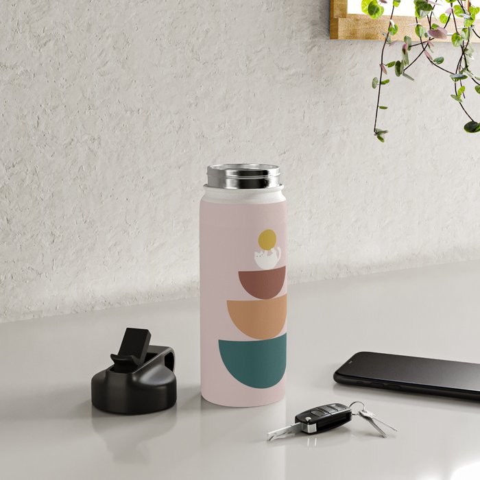 Cat Landscape 196C Water Bottle Gallery Image 4