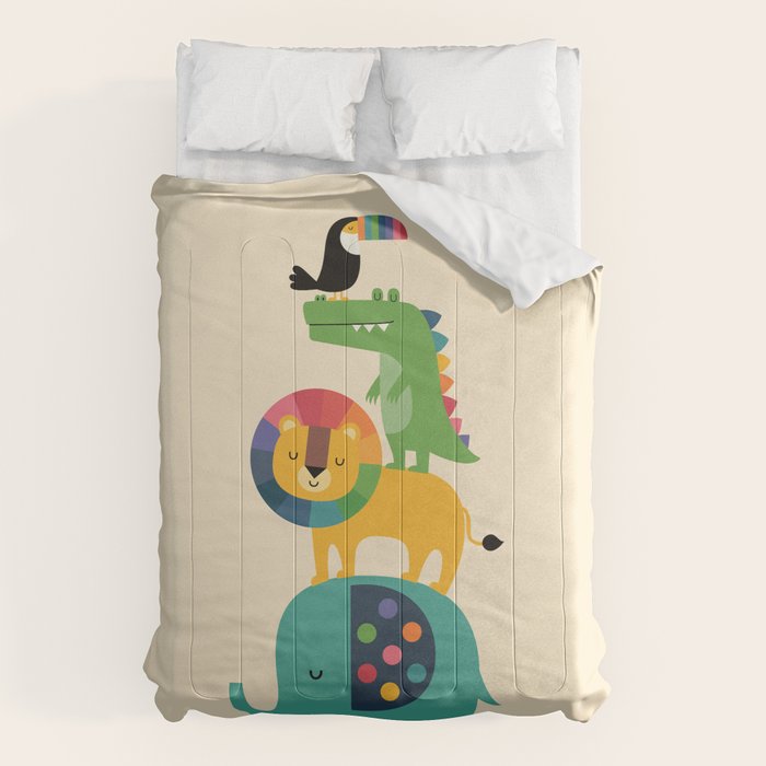 Rainbow Safari Comforter Gallery Image 1