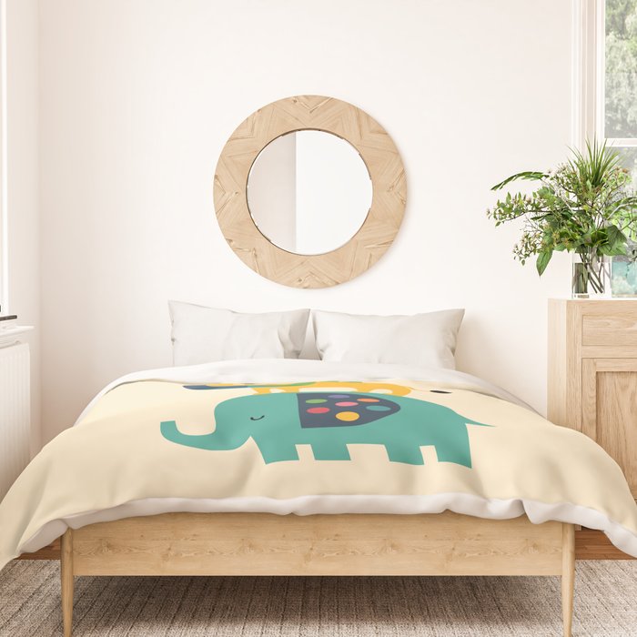 Rainbow Safari Duvet Cover Gallery Image 3