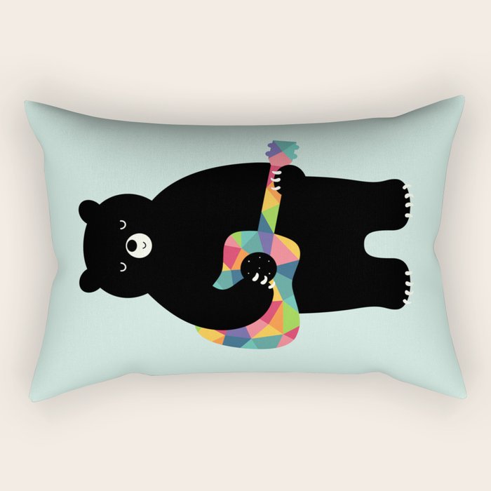 Happy Song Rectangular Pillow Gallery Image 1