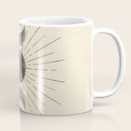 Boho sun and moon Coffee Mug Gallery Image 1