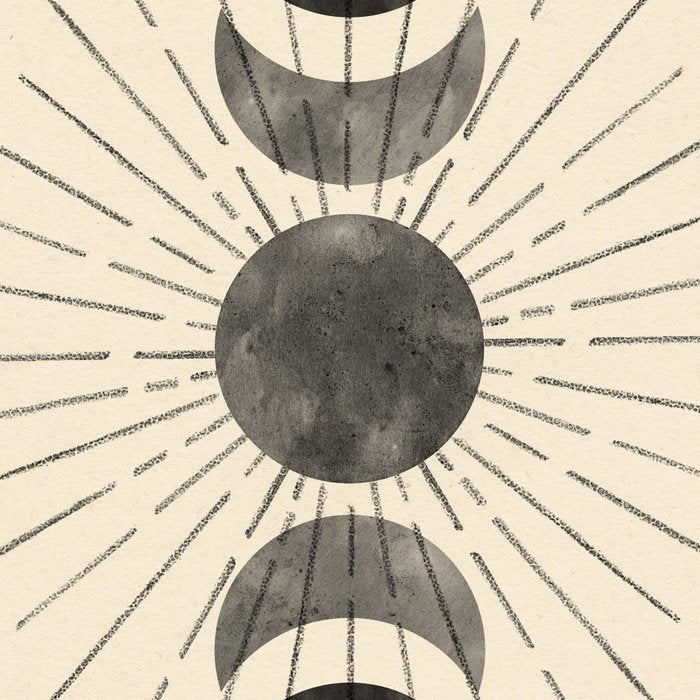 Boho sun and moon Coffee Mug Gallery Image 2