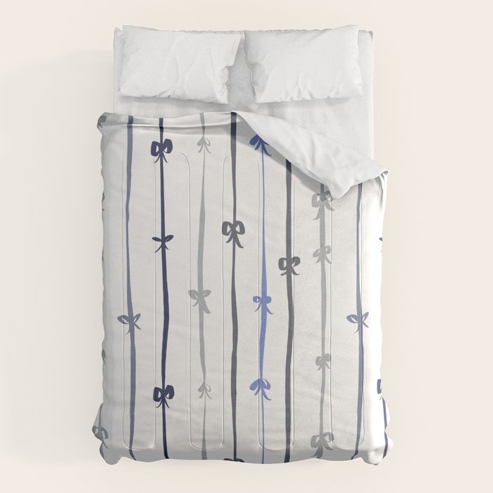 All in a bow - blue Comforter Gallery Image 6
