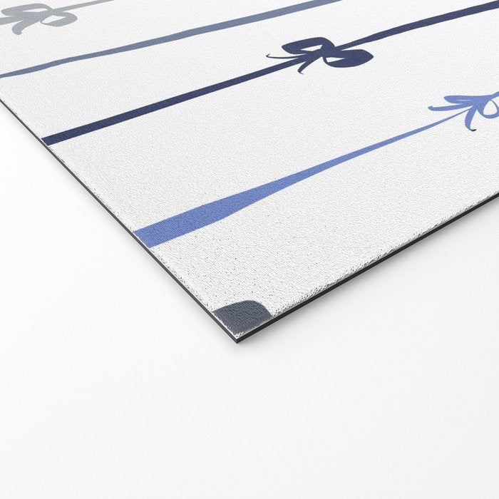 All in a bow - blue Welcome Mat Gallery Image 2