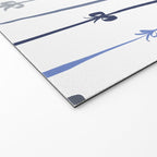 All in a bow - blue Welcome Mat Gallery Image 2