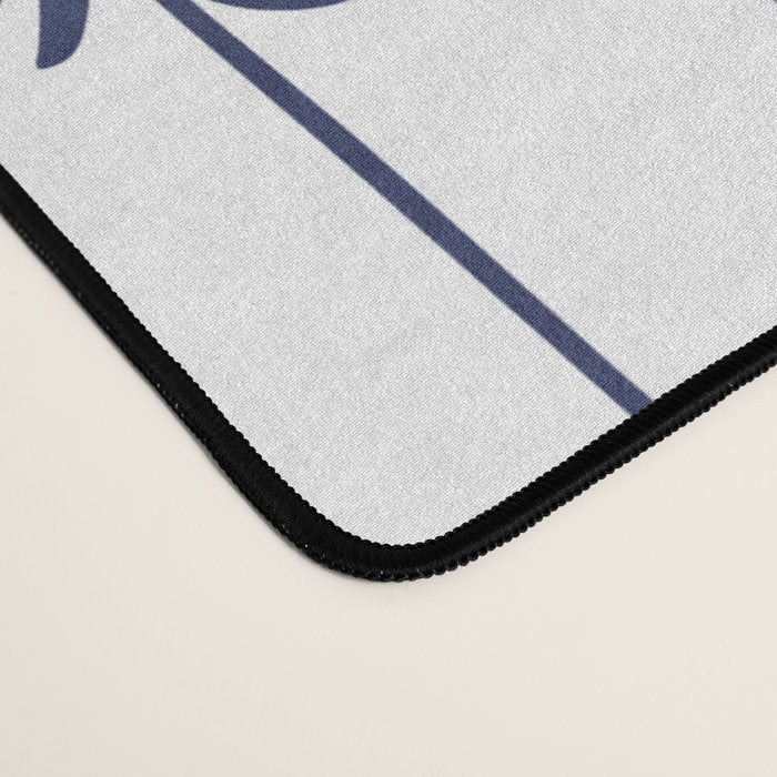 All in a bow - blue Desk Mat Gallery Image 4