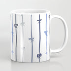 All in a bow - blue Coffee Mug Gallery Image 1