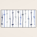 All in a bow - blue Desk Mat Gallery Image 3
