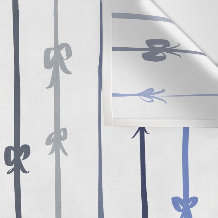 All in a bow - blue Wall Tapestry Gallery Image 3