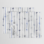 All in a bow - blue Placemat Gallery Image 1