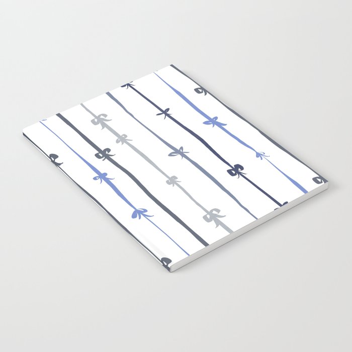All in a bow - blue Notebook Gallery Image 1
