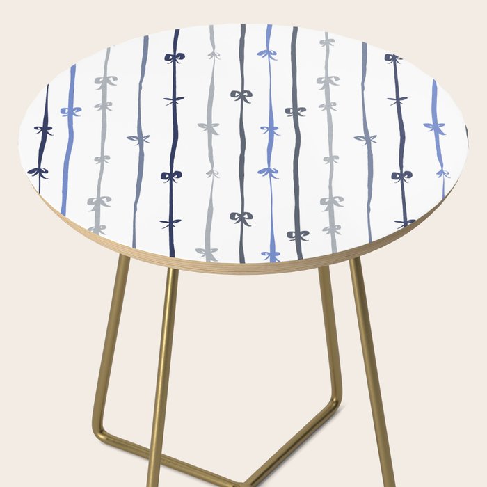 All in a bow - blue Side Table Gallery Image 2