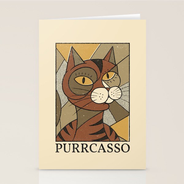 Purrcasso Stationery Card Gallery Image 1