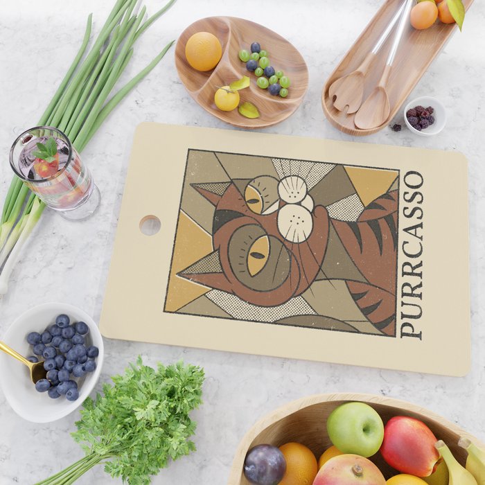 Purrcasso Cutting Board Gallery Image 2