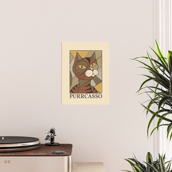 Purrcasso Poster Gallery Image 2