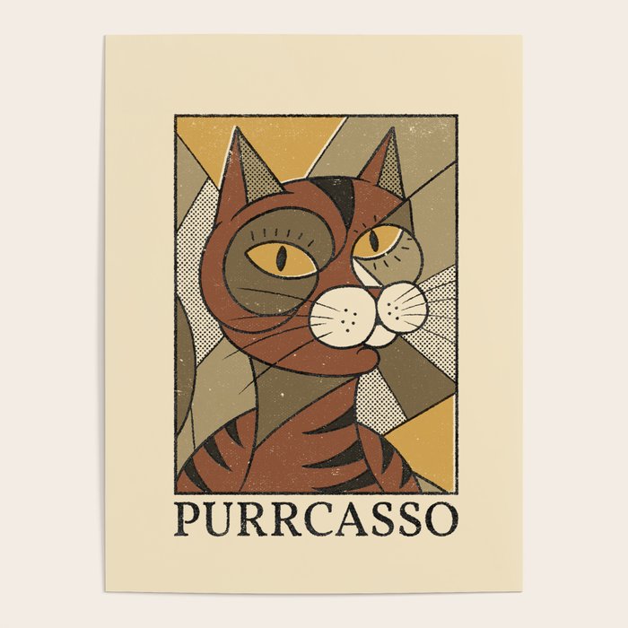 Purrcasso Poster Gallery Image 1