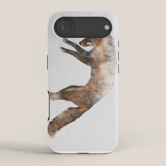 Jumping Fox iPhone Case Gallery Image 2