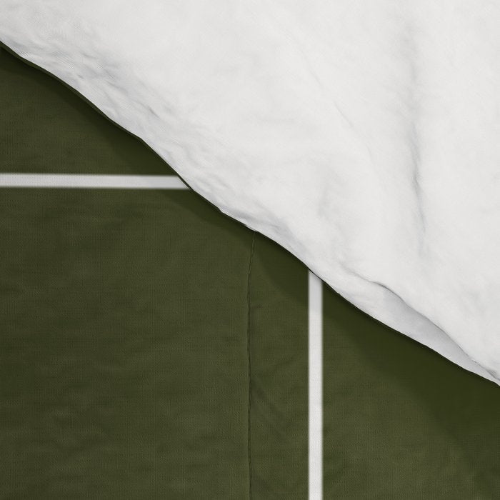 Grid (Olive Green) Comforter Gallery Image 4
