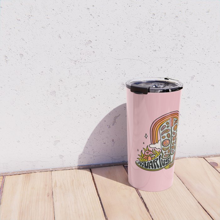 Aquarius Cowboy Boots Travel Mug Gallery Image 4