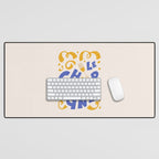 Le Champagne French Desk Mat Gallery Image 1