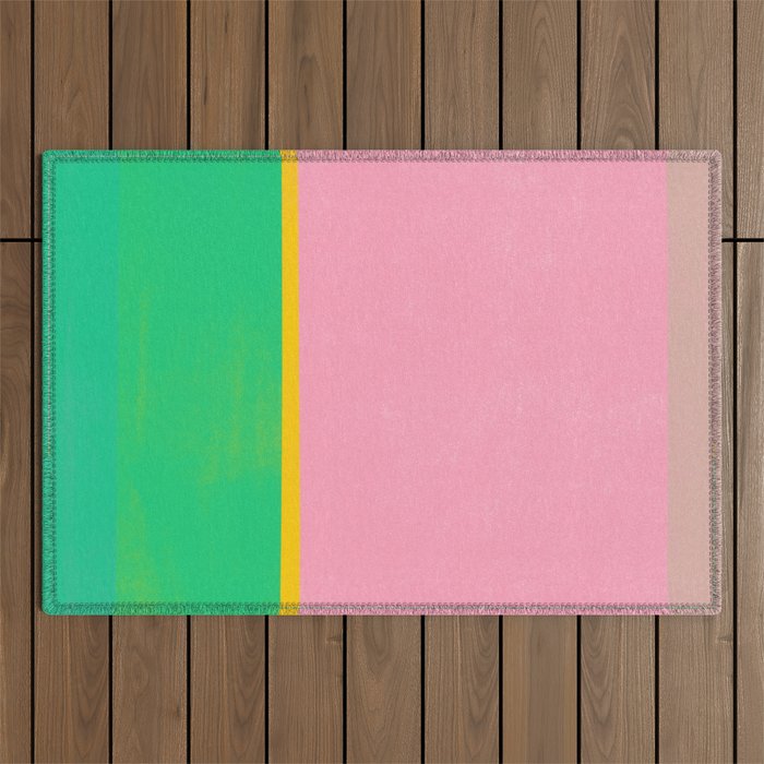 stripe study 42 Outdoor Rug Gallery Image 1